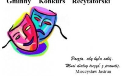 Sukces w konkursie recytatorskim